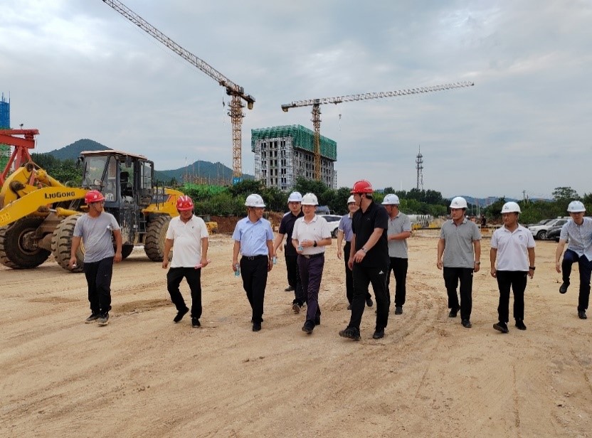 金衢設計集團對在建項目開(kāi)展調研